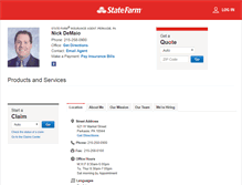 Tablet Screenshot of nickdemaio.com
